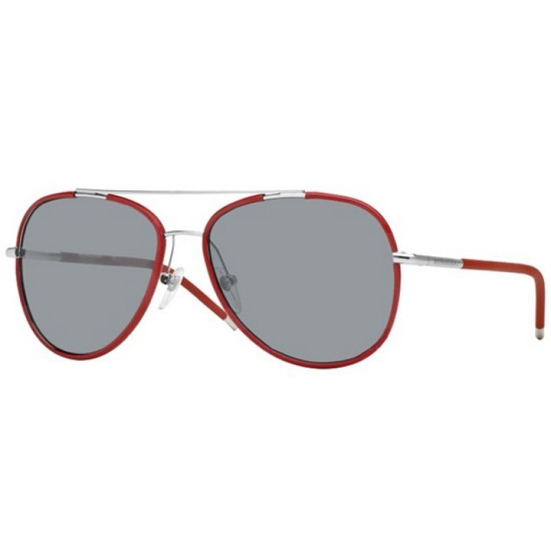 Burberry BE 3078J 120487 Silver Matte Red