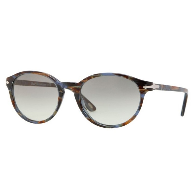 Persol PO 3015S 944-32 Horn A Strips Blue