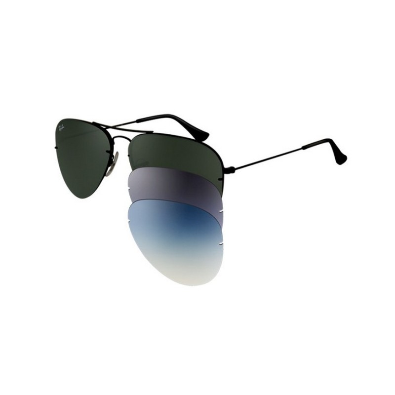 Ray-Ban RB 3460 002-71 Flip Out Black