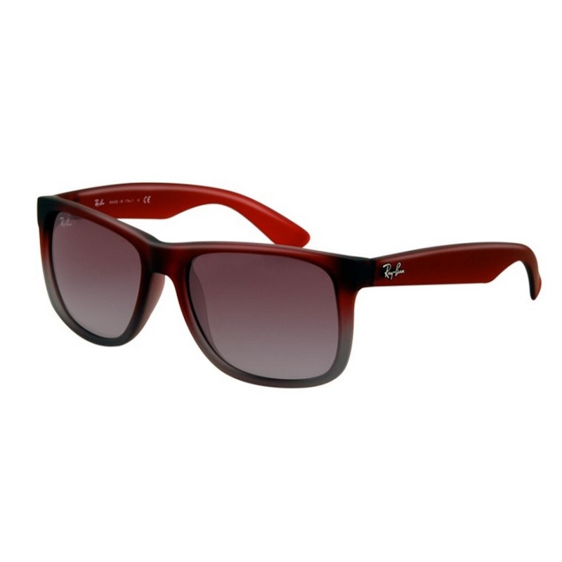 Ray-Ban RB 4165 856-11 Justin Red Gradient Rubber