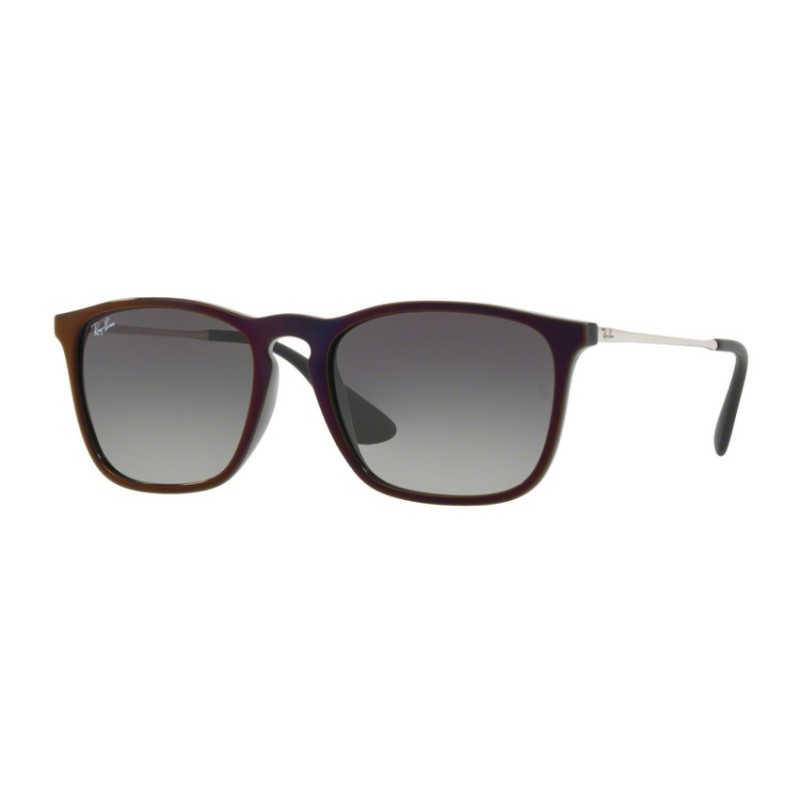 Ray-Ban RB 4187 Chris 631611 Black Sp Red