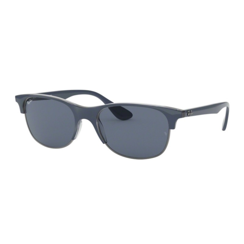 Ray-Ban RB 4319 - 640780 Top Blue On Trasparent Blue