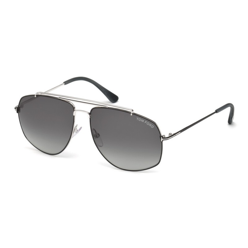 Tom Ford FT 0496  Georges 18A Shiny Rhodium