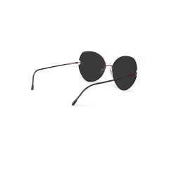 Silhouette 8182 Rimless Shades Fisher Island 3640 Deep Pink
