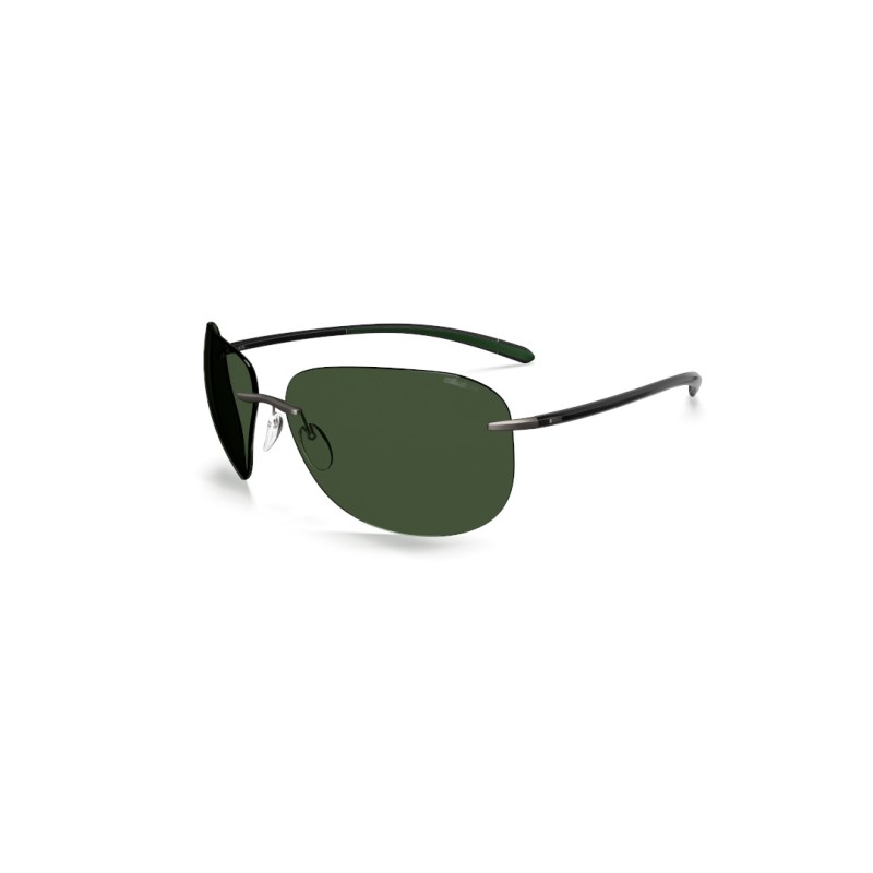 Silhouette 8729 Streamline Collection Bayside 6660 Grey - Pine Green