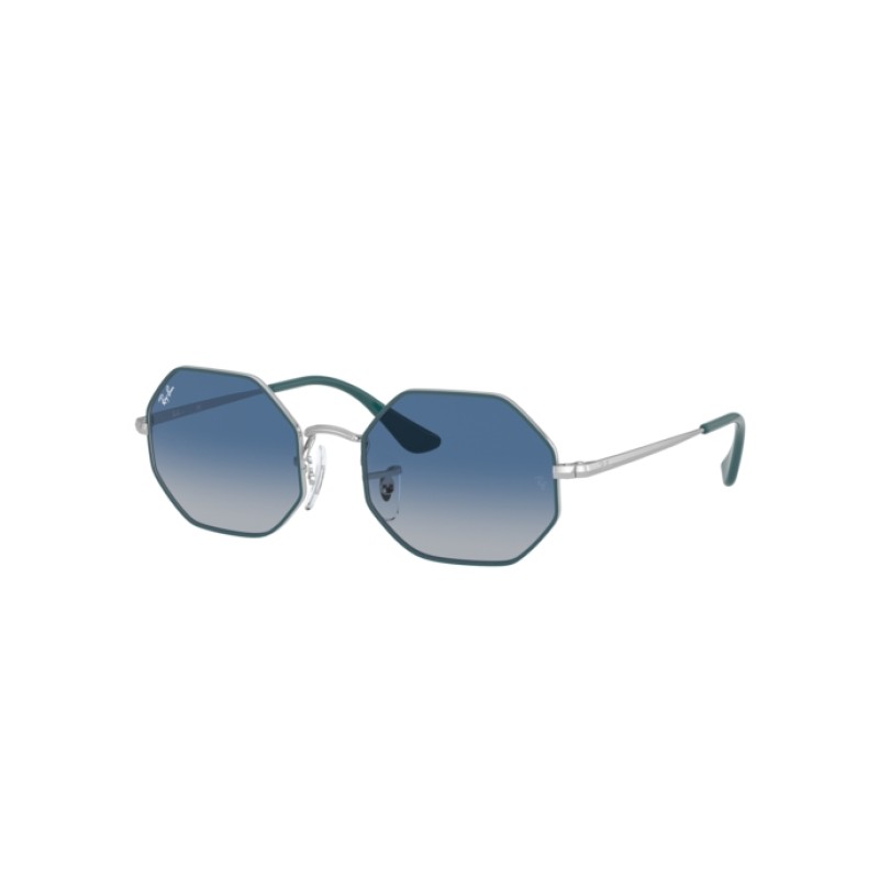 Ray-Ban Junior RJ 9549S - 284/4L Turquoise On Silver