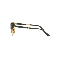 Ray-Ban RB 2176 Clubmaster Folding 136885 Green On Gold