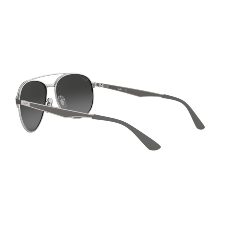 Ray-Ban RB 3606 - 912688 Silver On Top Matte Grey