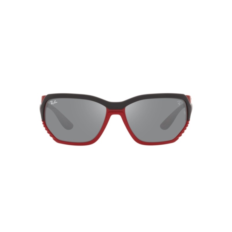 Ray-Ban RB 4366M - F6766G Black On Matte Red
