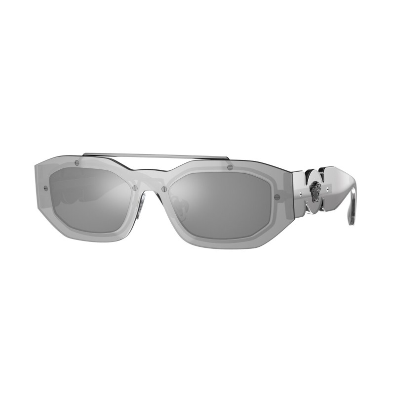Versace VE 2235 - 10016G Transp Grey Mirror Silver