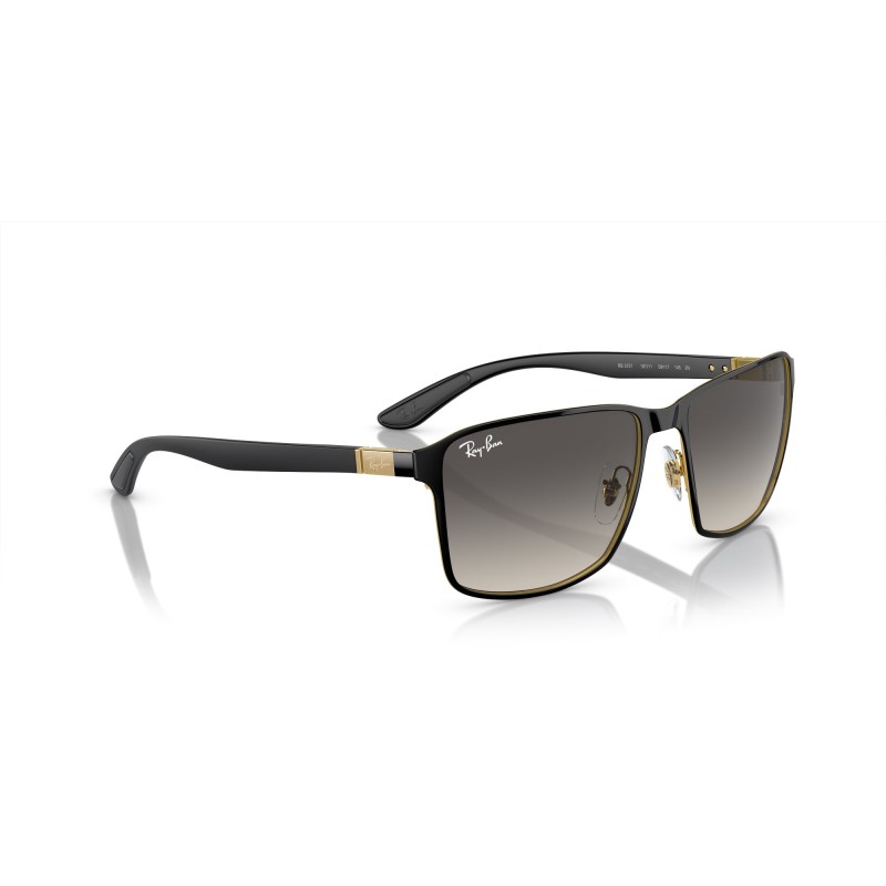 Ray-Ban RB 3721 - 187/11 Black On Gold