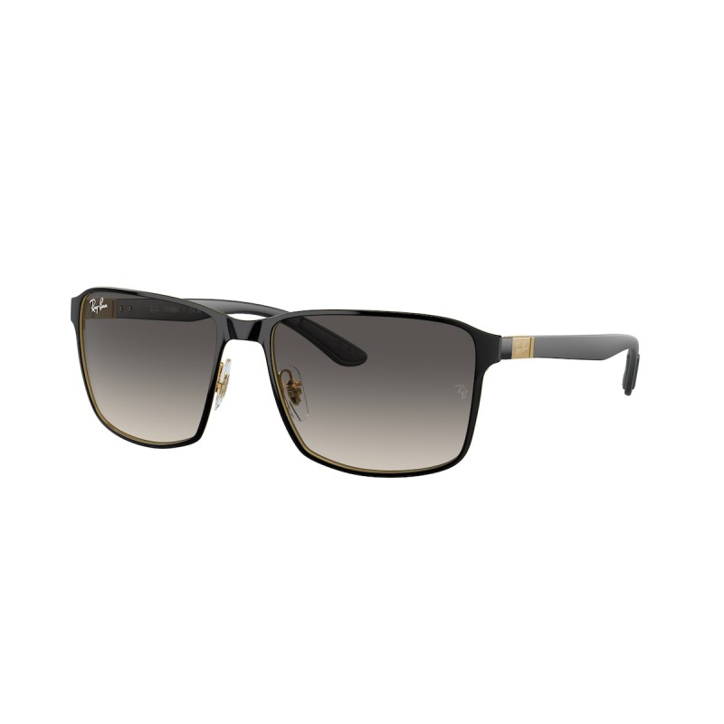 Ray-Ban RB 3721 - 187/11 Black On Gold