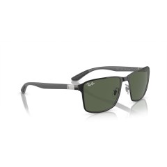 Ray-Ban RB 3721 - 914471 Black On Silver