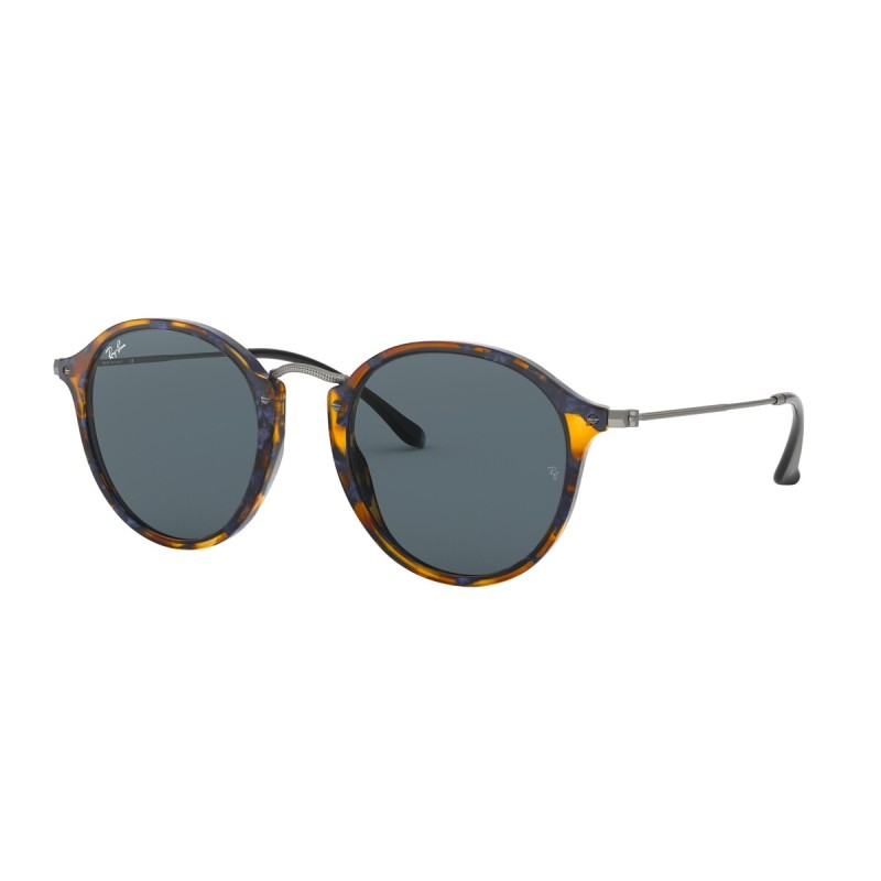 Ray-Ban RB 2447 Round/classic 1158R5 Spotted Blue Havana