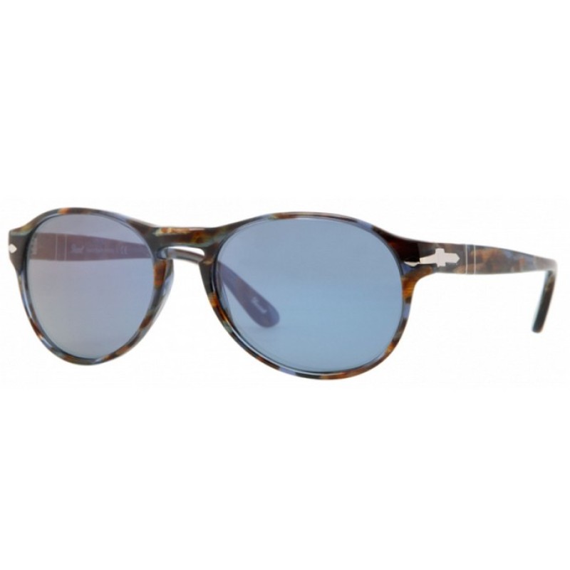 Persol PO 2931S 944-56 Horn A Strips Blue