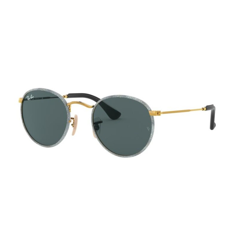 Ray-Ban RB 3475Q Round Craft 9193R5 Gold/blue Jeans