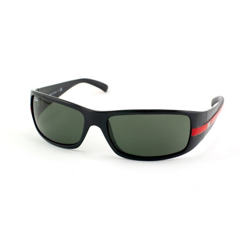 Ray-Ban RB 4057 745 Black/Red