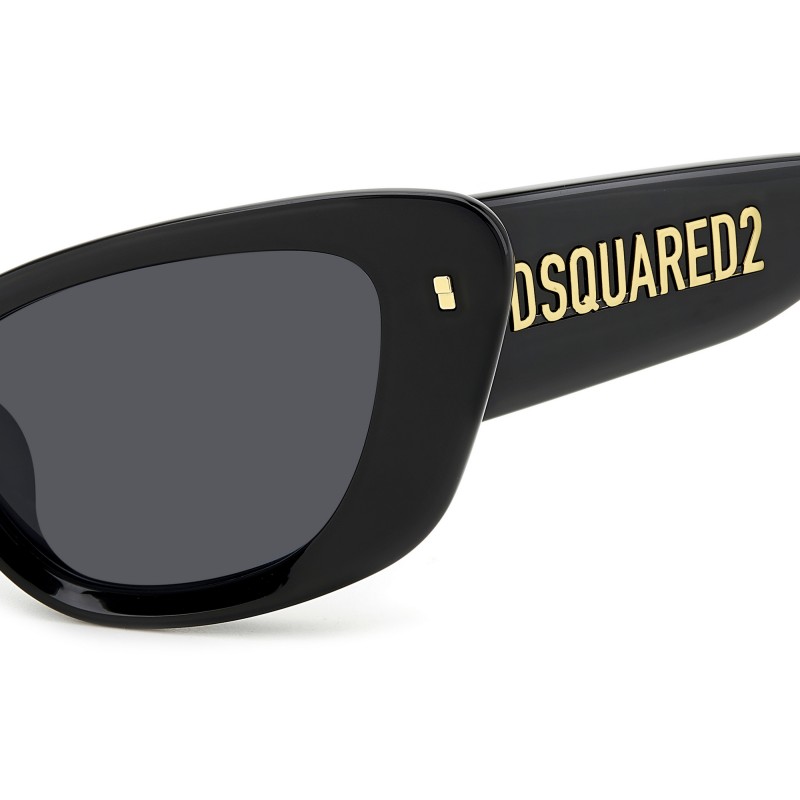 Dsquared2 D2 0118/S - 807 IR Black