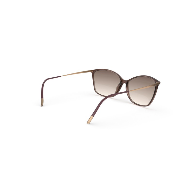 Silhouette 3192 Sun Lite Collection Baden 6030 Chocolate Brown - Gold