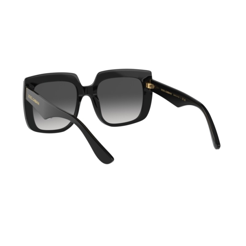 Dolce & Gabbana DG 4414 - 501/8G Black On Transparent Black