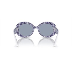 Dolce & Gabbana DG 4448 - 337155 White On Blue Maiolica