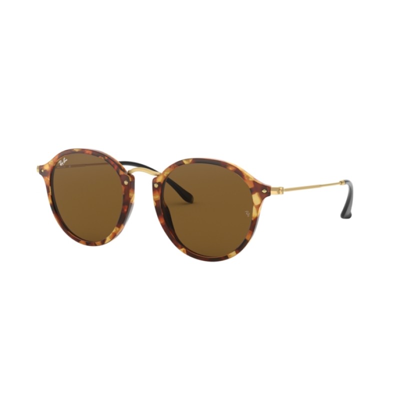 Ray-Ban RB 2447 Round/classic 1160 Spotted Brown Havana