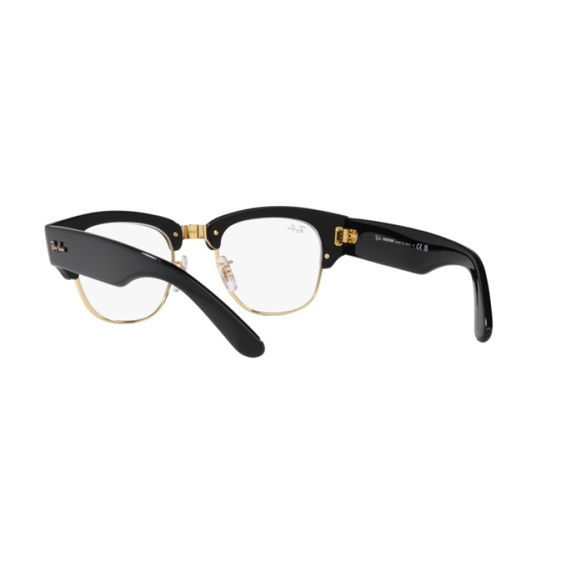 Ray-ban RB 0316S Mega Clubmaster 901/GG Black On Gold